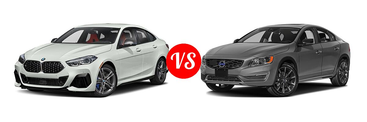 2021 BMW 2 Series M235i Sedan M235i xDrive vs. 2018 Volvo S60 Cross Country Sedan T5 AWD - Front Left Comparison