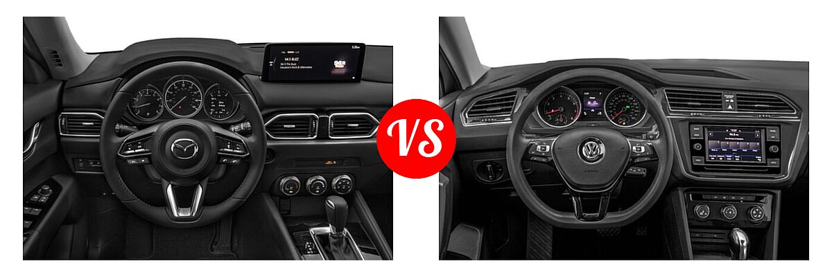 2021 Mazda CX-5 vs. 2021 Volkswagen Tiguan | Vehie.com