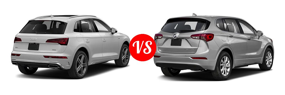 2021 Audi Q5 SUV Premium vs. 2019 Buick Envision SUV Essence / FWD 4dr / Preferred / Premium / Premium II - Rear Right Comparison