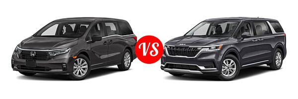 2022 Honda Odyssey vs. 2022 Kia Cadenza Minivan