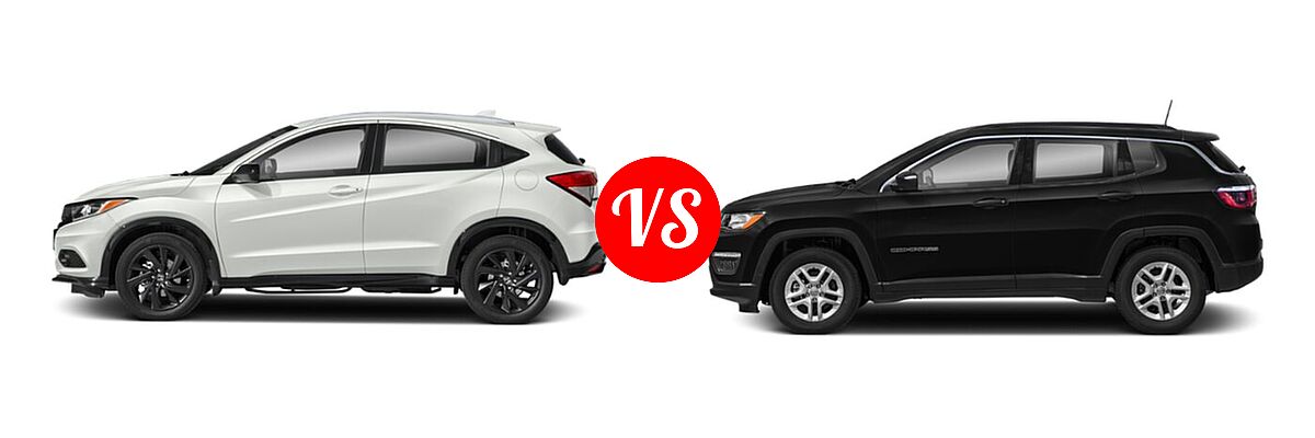 2021 Honda HRV vs. 2021 Jeep Compass
