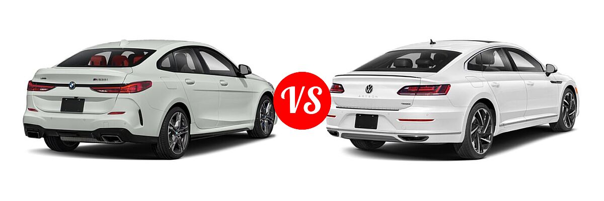 2022 BMW 2 Series M235i Hatchback M235i xDrive vs. 2022 Volkswagen Arteon Hatchback SEL Premium R-Line / SEL R-Line - Rear Right Comparison