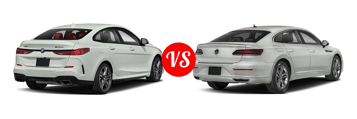 2022 BMW 2 Series M235i Hatchback M235i xDrive vs. 2022 Volkswagen Arteon Hatchback SE R-Line - Rear Right Comparison