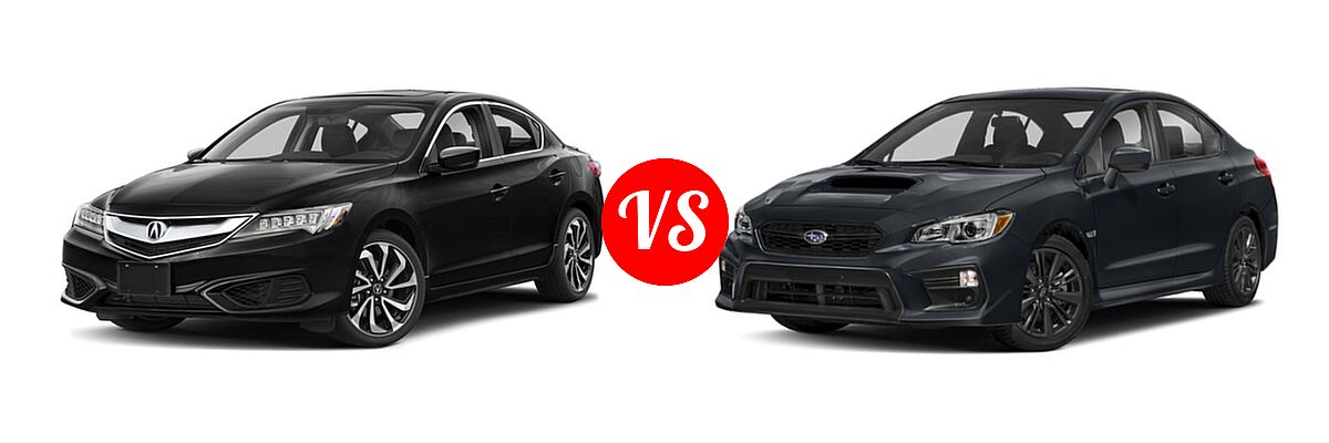 2018 Acura ILX Sedan Special Edition vs. 2018 Subaru WRX Sedan Limited / Premium - Front Left Comparison