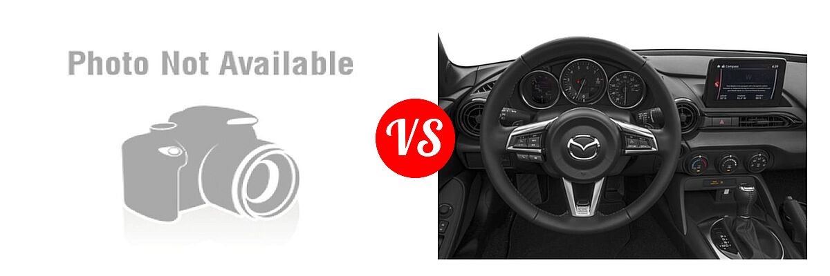 2019 Buick Cascada Convertible 2dr Conv / Premium vs. 2019 Mazda MX-5 Miata Convertible Sport - Dashboard Comparison