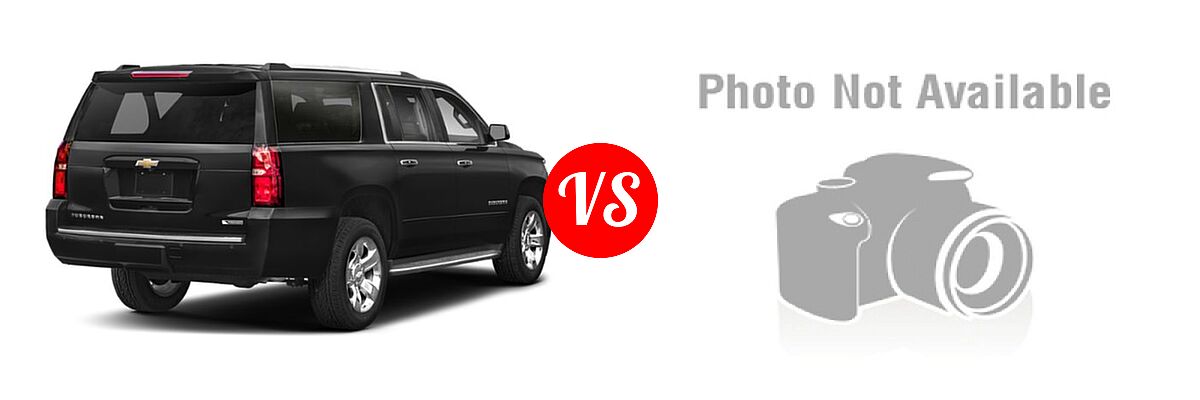2019 Chevrolet Suburban SUV LS / LT vs. 2019 Jeep Grand Cherokee SRT SUV SRT - Rear Right Comparison