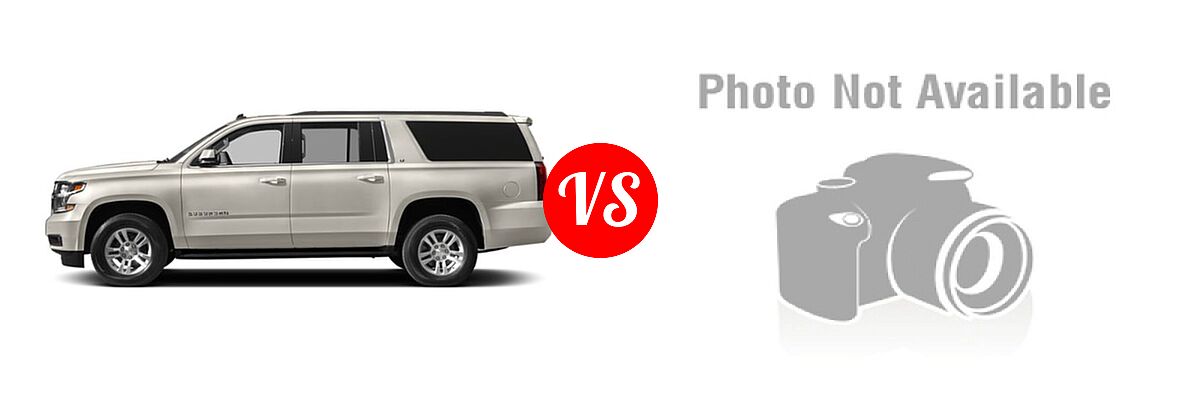 2019 Chevrolet Suburban SUV Premier vs. 2019 Jeep Grand Cherokee SRT SUV SRT - Side Comparison