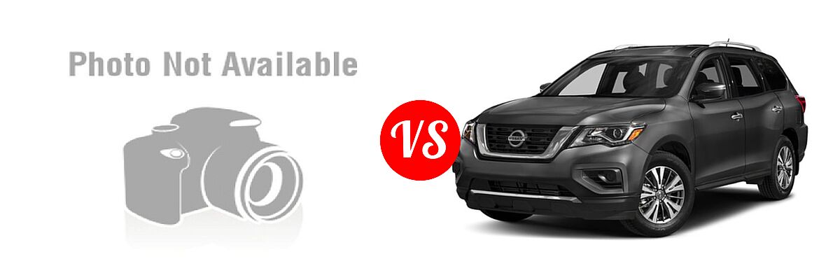 2019 Kia Sorento SUV SX Limited V6 vs. 2019 Nissan Pathfinder SUV S - Front Left Comparison