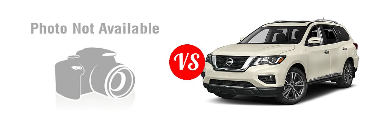 2019 Kia Sorento SUV SX Limited V6 vs. 2019 Nissan Pathfinder SUV SL / SV - Front Left Comparison