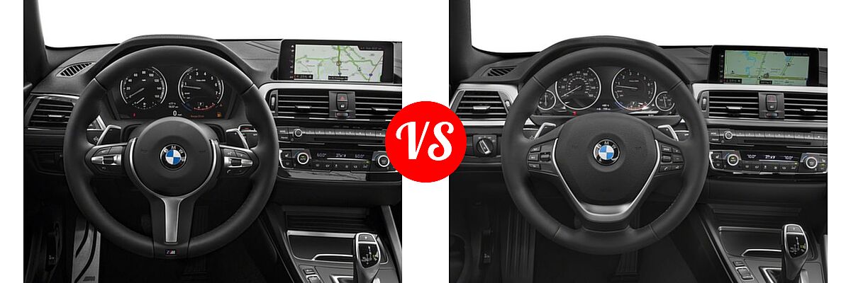 2018 BMW 2 Series M240i xDrive Coupe M240i xDrive vs. 2018 BMW 4 Series Coupe 440i / 440i xDrive - Dashboard Comparison