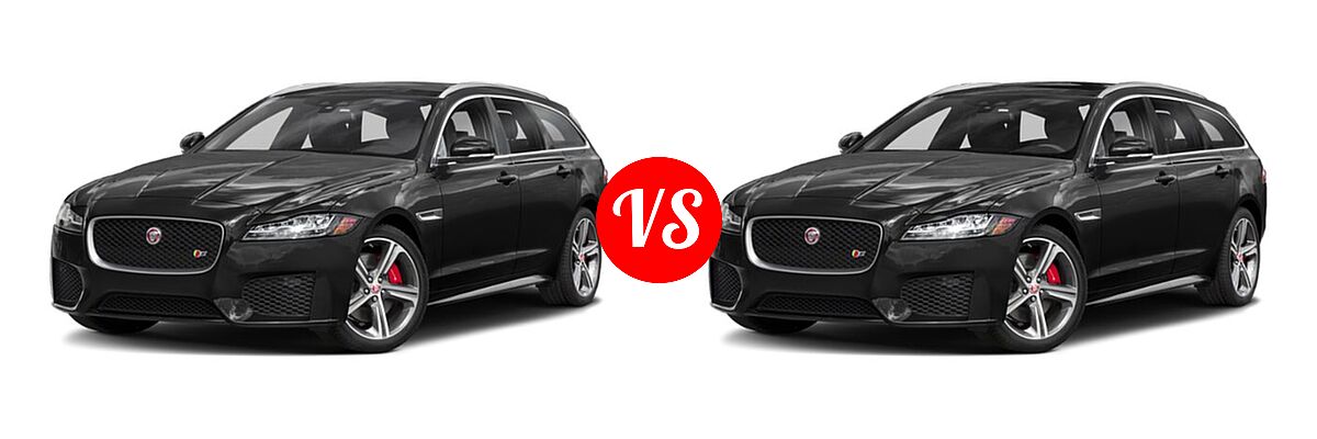 2019 Jaguar XF Wagon Prestige / S vs. 2020 Jaguar XF Wagon Prestige / S - Front Left Comparison