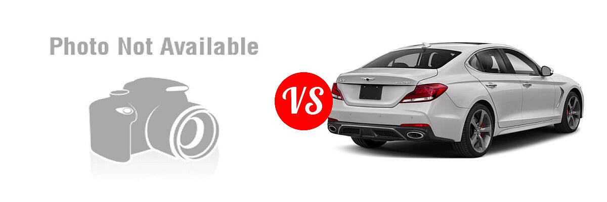 2019 Acura TLX Sedan 3.5L FWD vs. 2019 Genesis G70 Sedan 2.0T Advanced / 2.0T Sport / 3.3T Advanced / 3.3T Design / 3.3T Dynamic - Rear Right Comparison
