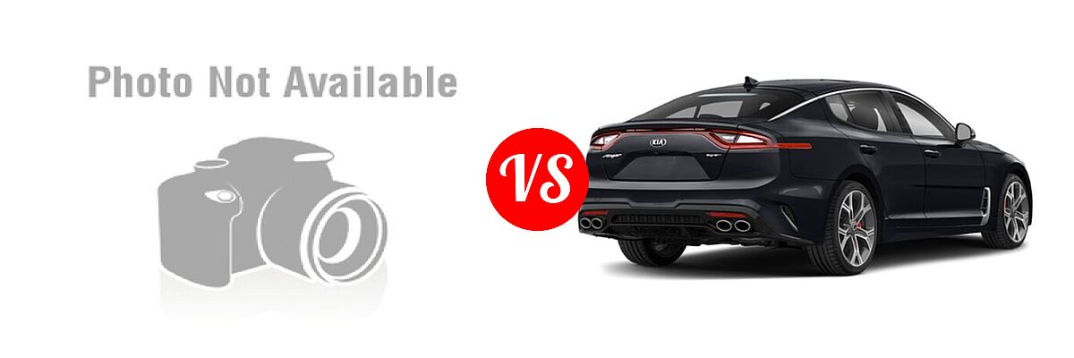 2019 Acura TLX Sedan 3.5L FWD vs. 2020 Kia Stinger Sedan GT / GT-Line / GT1 / GT2 - Rear Right Comparison