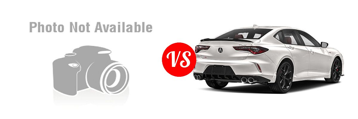 2019 Acura TLX Sedan 3.5L FWD vs. 2022 Acura TLX Sedan Type S w/Performance Tire - Rear Right Comparison