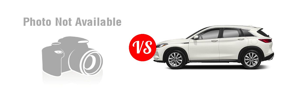 2019 Acura RDX SUV w/Technology Pkg vs. 2019 Infiniti QX50 SUV ESSENTIAL / LUXE / PURE - Side Comparison