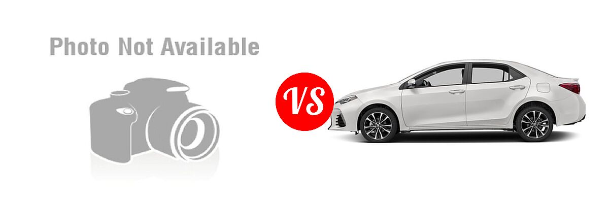 2019 Kia Optima Sedan S vs. 2019 Toyota Corolla Sedan L / LE / LE Eco / LE Eco w/Premium Package / XLE - Side Comparison