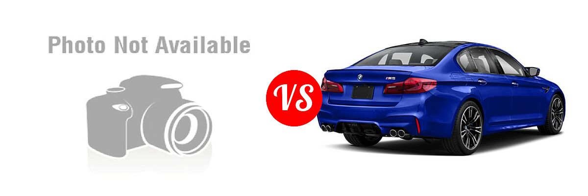 2019 Acura TLX Sedan w/A-SPEC Pkg Red Leather vs. 2019 BMW M5 Sedan Competition / Sedan - Rear Right Comparison