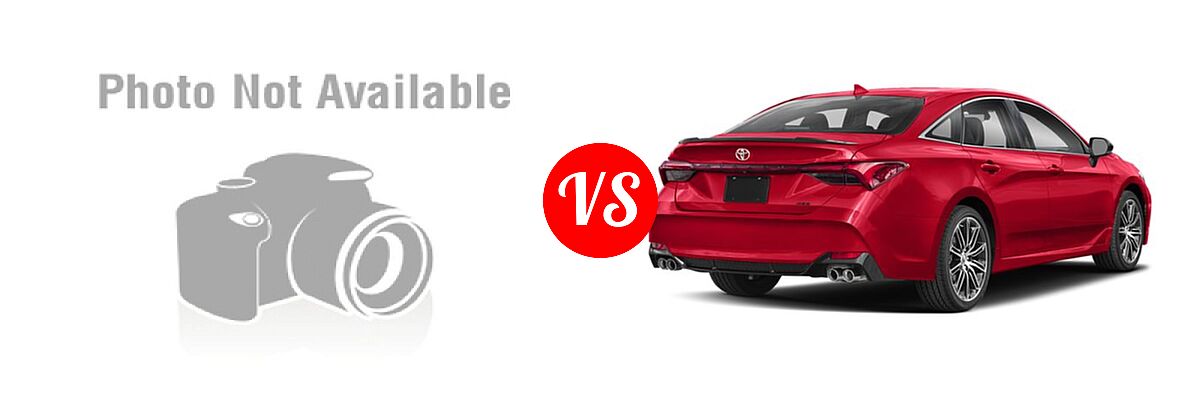 2019 Acura TLX Sedan w/A-SPEC Pkg Red Leather vs. 2019 Toyota Avalon Sedan XSE - Rear Right Comparison