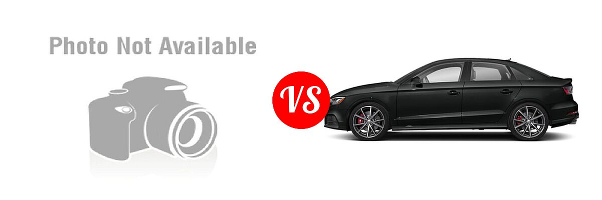 2019 Acura TLX Sedan w/A-SPEC Pkg Red Leather vs. 2020 Audi S3 Sedan S line Premium / S line Premium Plus - Side Comparison