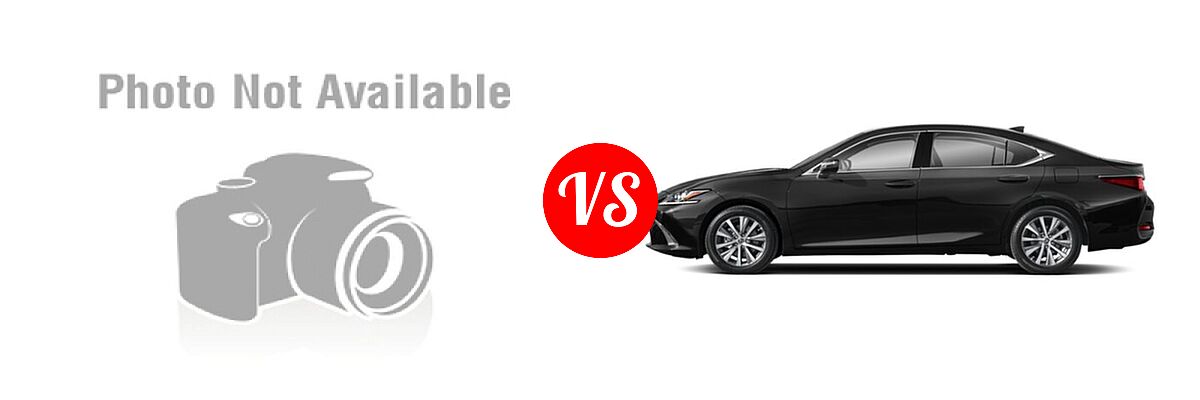 2019 Acura TLX Sedan w/A-SPEC Pkg Red Leather vs. 2021 Lexus ES 250 Sedan ES 250 - Side Comparison