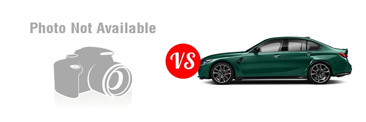2019 Acura TLX Sedan w/A-SPEC Pkg Red Leather vs. 2021 BMW M3 Sedan Competition / Sedan - Side Comparison