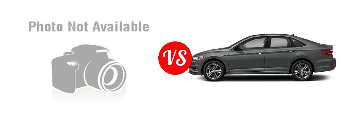 2020 Mazda 3 Sedan w/Preferred Pkg vs. 2020 Volkswagen Jetta Sedan R-Line - Side Comparison