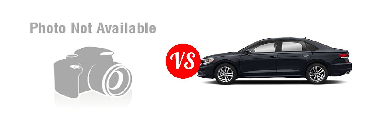 2020 Mazda 6 Sedan Sport vs. 2020 Volkswagen Passat Sedan 2.0T S / 2.0T SE / 2.0T SEL - Side Comparison