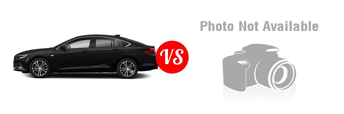2020 Buick Regal Sportback Hatchback 4dr Sdn FWD / Avenir / Essence / GS / Preferred vs. 2020 Mazda 3 Hatchback w/Preferred Pkg - Side Comparison