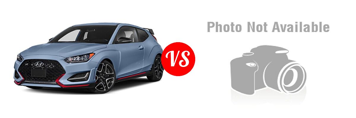 2020 Hyundai Veloster N Hatchback Manual vs. 2020 Mazda 3 Hatchback w/Premium Pkg - Front Left Comparison