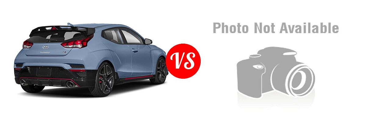 2020 Hyundai Veloster N Hatchback Manual vs. 2020 Mazda 3 Hatchback FWD Auto - Rear Right Comparison