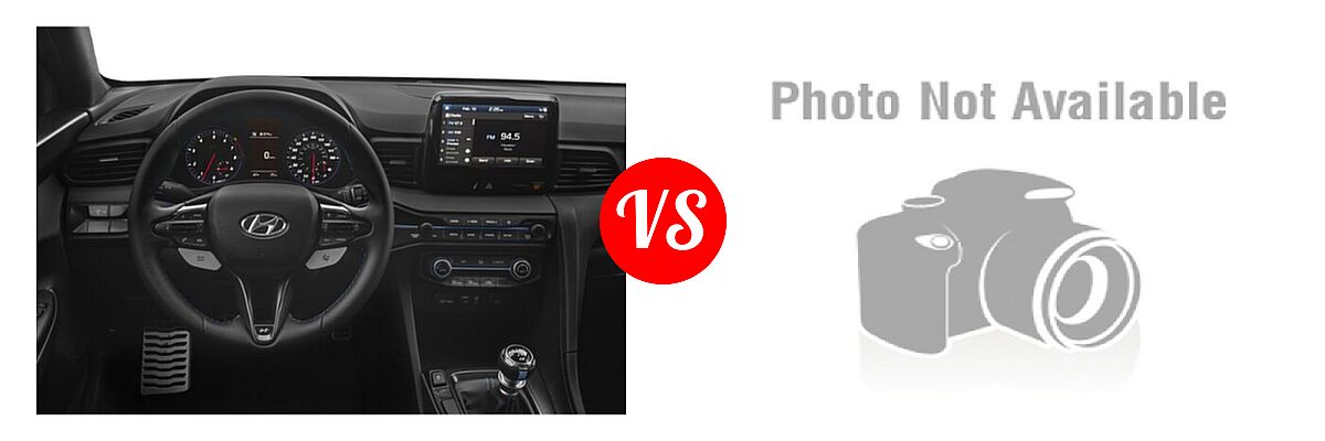 2020 Hyundai Veloster N Hatchback Manual vs. 2020 Mazda 3 Hatchback w/Preferred Pkg - Dashboard Comparison