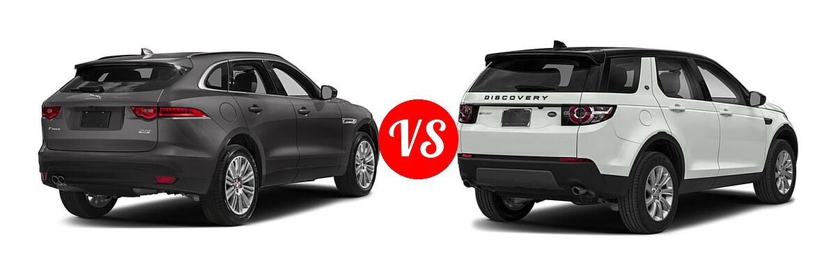 2018 Jaguar F-PACE Diesel vs. 2018 Land Rover Discovery ...