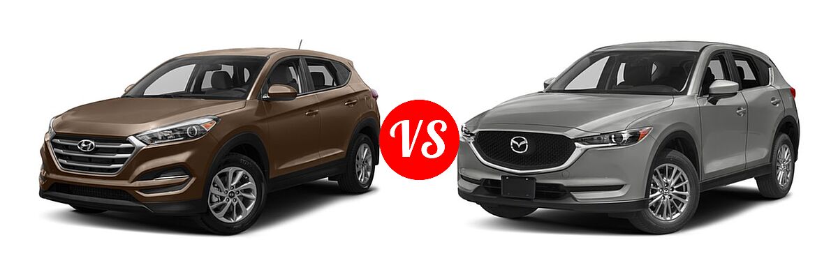 2017 Hyundai Tucson vs. 2017 Mazda CX5