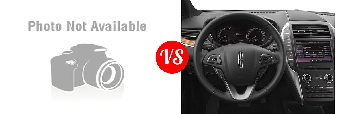 2016 BMW X3 SUV sDrive28i / xDrive28i / xDrive35i vs. 2016 Lincoln MKC SUV Black Label / Reserve / Select - Dashboard Comparison