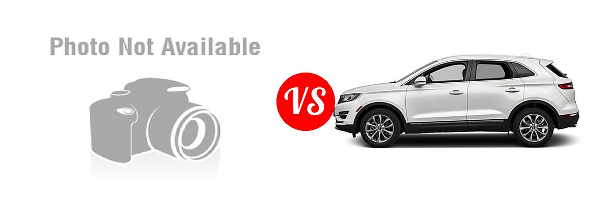 2016 BMW X3 SUV sDrive28i / xDrive28i / xDrive35i vs. 2016 Lincoln MKC SUV Black Label / Reserve / Select - Side Comparison