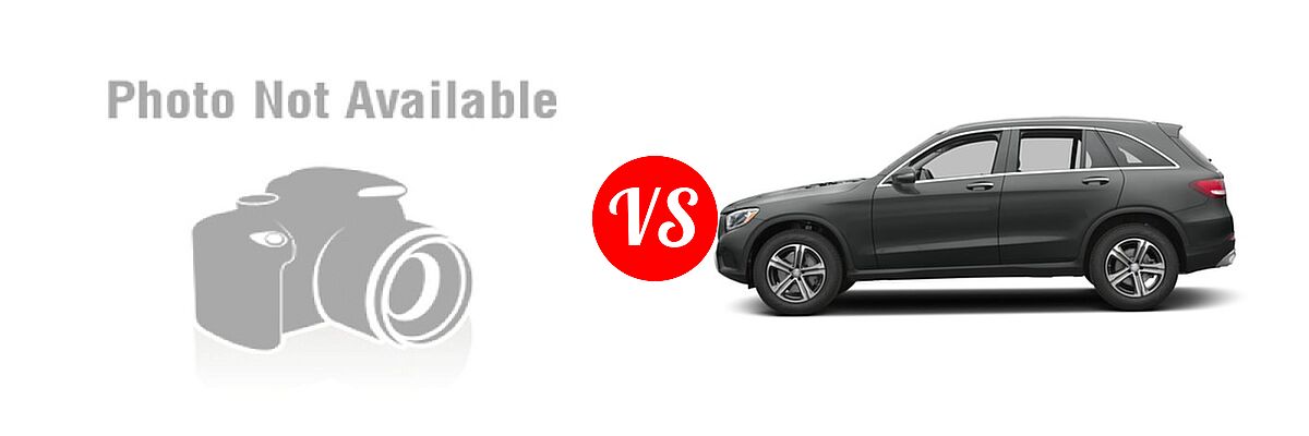 2016 BMW X3 SUV sDrive28i / xDrive28i / xDrive35i vs. 2016 Mercedes-Benz GLC-Class SUV GLC 300 - Side Comparison