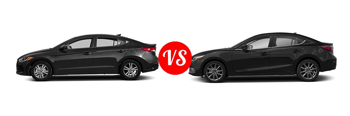 2018 Hyundai Elantra vs. 2018 Mazda 3 Sedan