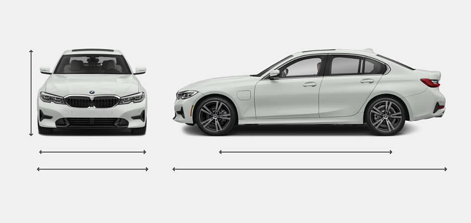 2021 BMW 3 Series Hybrid Exterior Dimensions