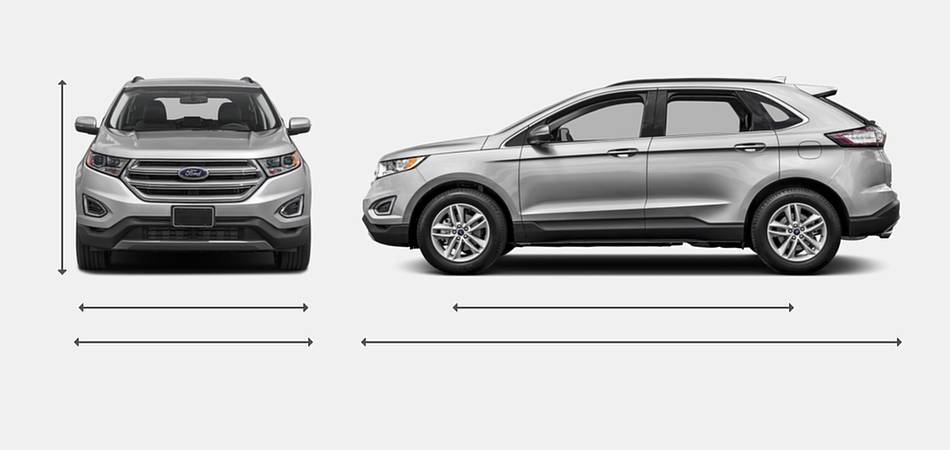 2016 Ford Edge Exterior Dimensions