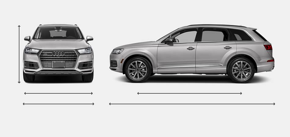 Modern 2018 Audi Q7 Exterior Dimensions 