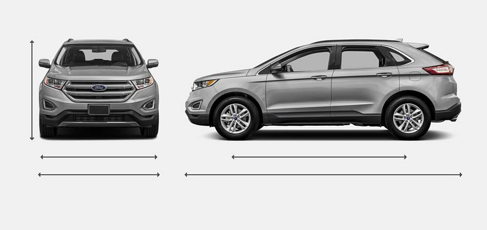 2018 Ford Edge Exterior Dimensions