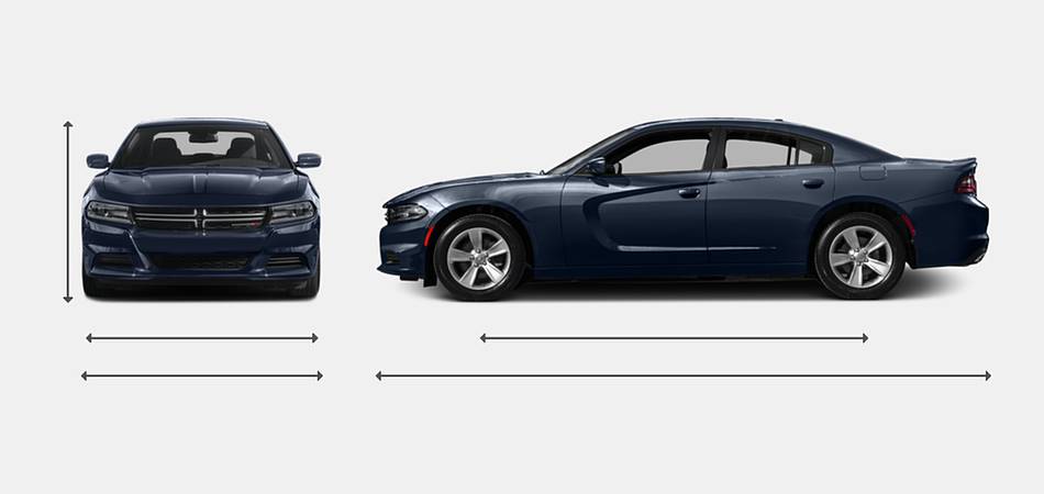 2017 Dodge Charger Exterior Dimensions