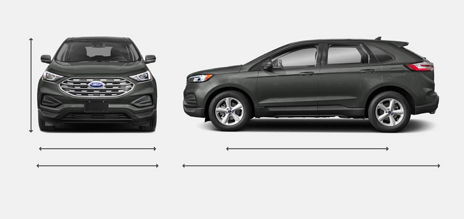 2019 Ford Edge Exterior Dimensions