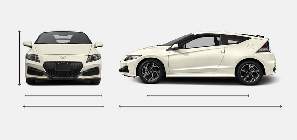 2016 Honda CR-Z Exterior Dimensions
