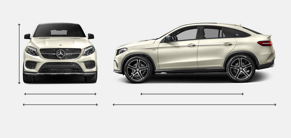 2016 Mercedes-Benz GLE-Class Coupe Exterior Dimensions