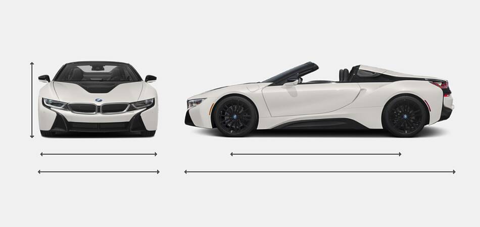 2020 BMW i8 Roadster Exterior Dimensions