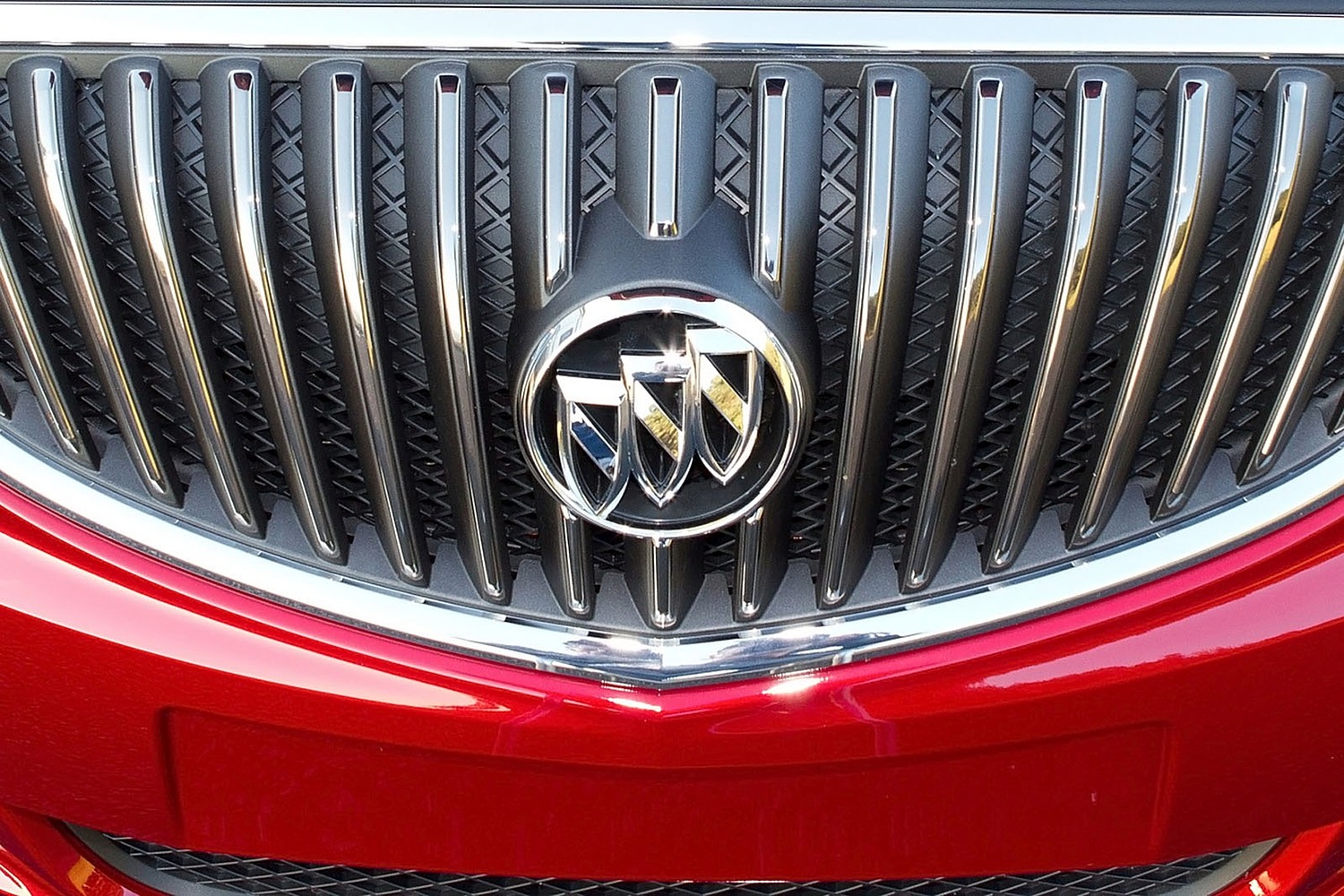 Buick Verano Sedan Front Badge (2013 model year shown)