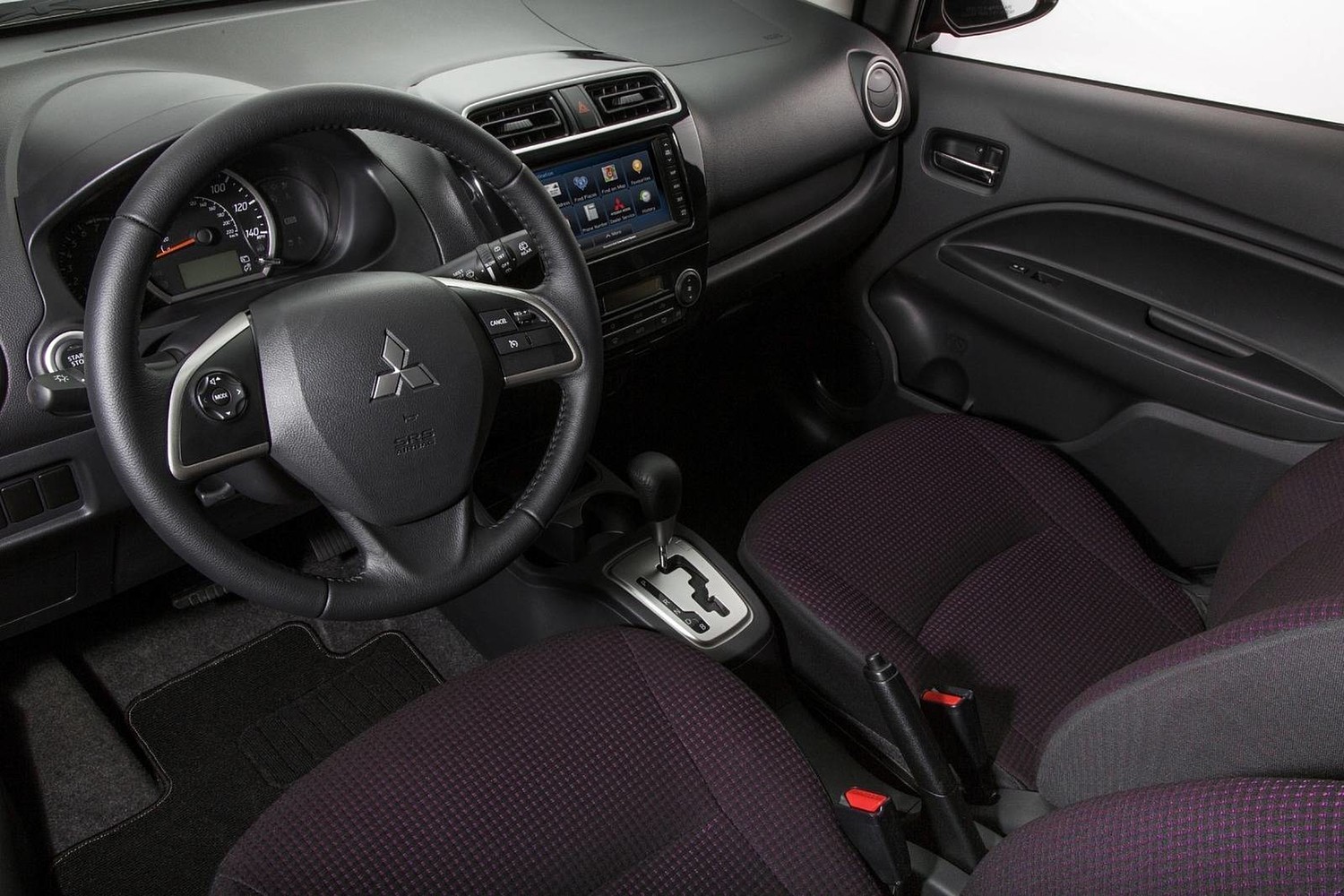 Mitsubishi Mirage ES 4dr Hatchback Interior (2014 model year shown)