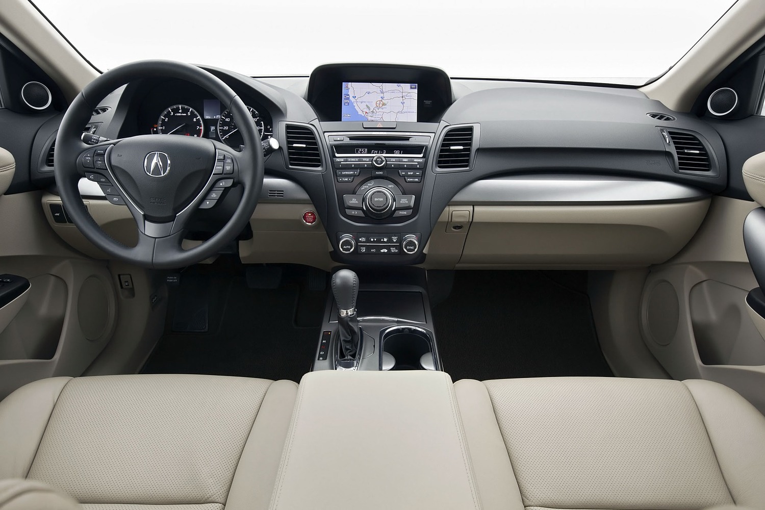 Acura RDX 4dr SUV Dashboard (2014 model year shown)