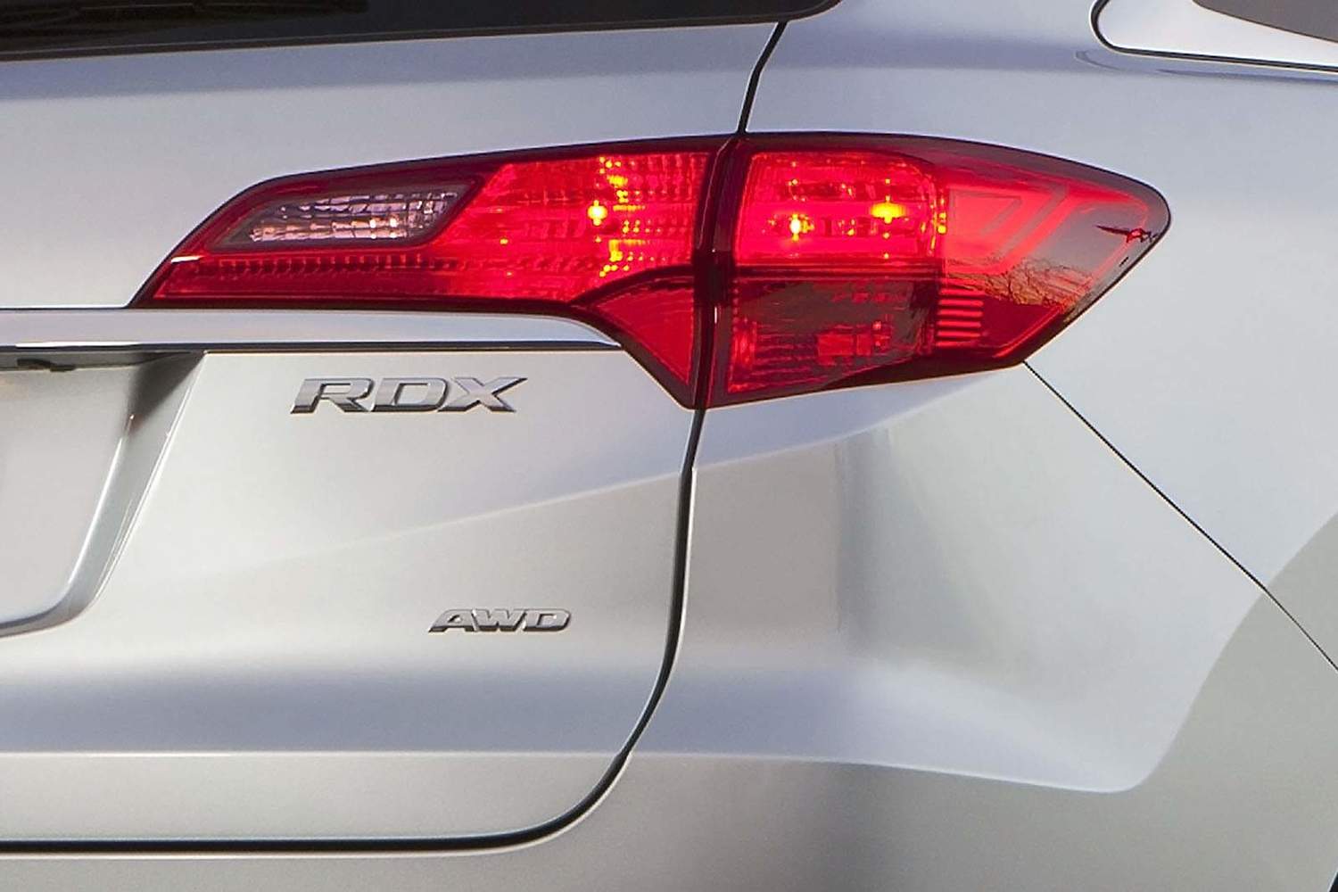 Acura RDX 4dr SUV Rear Badge (2014 model year shown)